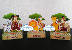 Porta bis duplo Mickey Safari Porta bis duplo Mickey Safari