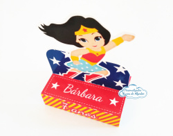 Porta bis duplo Mulher Maravilha Porta bis duplo Mulher Maravilha