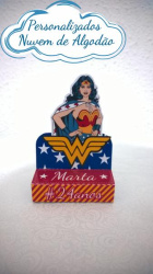 Porta bis duplo Mulher Maravilha Porta bis duplo Mulher Maravilha