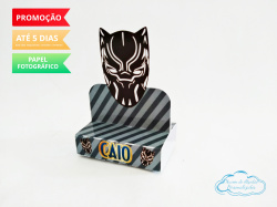 Porta bis duplo Pantera Negra Porta bis duplo Pantera Negra