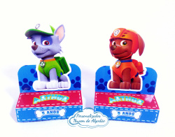 Porta bis duplo Patrulha Canina Porta bis duplo Patrulha Canina
