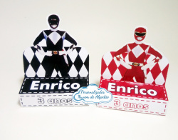 Porta bis duplo Power Rangers Porta bis duplo Power Rangers