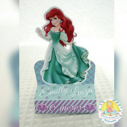 Porta bis duplo Princesa Pequena Sereia Porta bis duplo Princesa Pequena Sereia