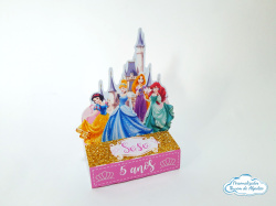 Porta bis duplo Princesas Porta bis duplo Princesas