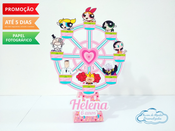 Roda gigante Meninas Super Poderosas Roda gigante Meninas Super Poderosas-Roda gigante Meninas Super Poderosas
Fazemos em qualquer tema.
Envie nome e idade para personaliza