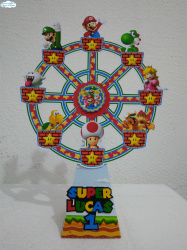 Roda gigante Super Mario Bros Roda gigante Super Mario Bros