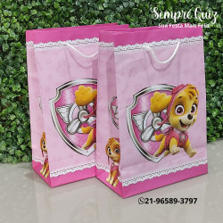 Sacola de Papel skye Personalizada para Festas e Lembrancinhas Sacola de Papel skye Personalizada para Festas e Lembrancinhas