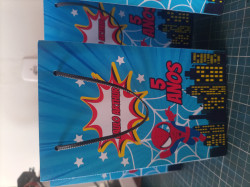 Sacola Personalizada Homem Aranha Sacola Personalizada Homem Aranha