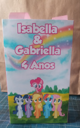 Sacola Personalizada My Little pony Sacola Personalizada My Little pony