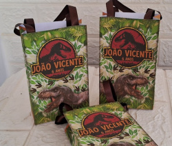 Sacolinha Surpresa Dinossauros lembrancinha de aniversário kit festa Dinossauro Sacolinha Surpresa Dinossauros lembrancinha de aniversário kit festa Dinossauro