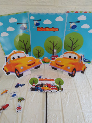 Tom o caminhão de reboque decoração aniversário Tom o caminhão de reboque decoração aniversário