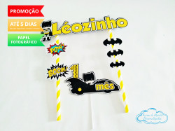 Topo de bolo Batman Baby Topo de bolo Batman Baby