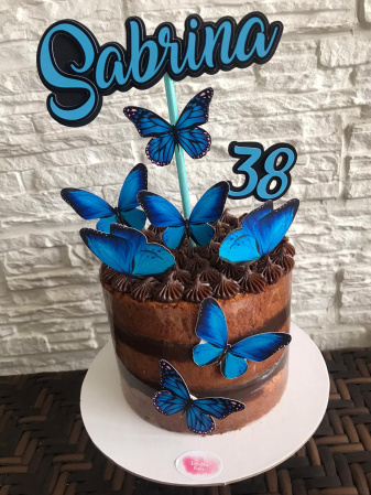 Topo de bolo Borboleta Azul Topo de bolo Borboleta Azul-Topo de bolo Borboleta Azul
- Papel fotográfico glossy 230g
- Acompanham os palitos