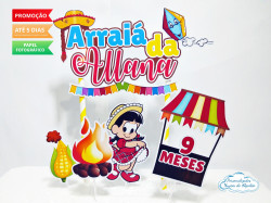 Topo de bolo Festa Junina Topo de bolo Festa Junina