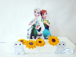 Topo de bolo Frozen Fever Topo de bolo Frozen Fever