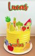 Topo de bolo frutinhas e legumes-Topo de bolo frutinhas e legumes

- Papel fotográfico glossy 230g 
- Acompanham os palitos