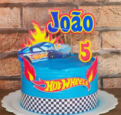 Topo de bolo - Hot wheels Topo de bolo - Hot wheels