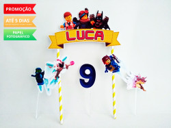 Topo de bolo Lego movie Topo de bolo Lego movie