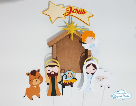 Topo de bolo Natal - presépio Topo de bolo Natal - presépio-Topo de bolo Natal - presépio
- Nos informe os dados para personalização após pagamento.
- P