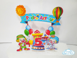 Topo de bolo Patati Patatá Topo de bolo Patati Patatá