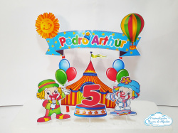 Topo de bolo Patati Patatá Topo de bolo Patati Patatá