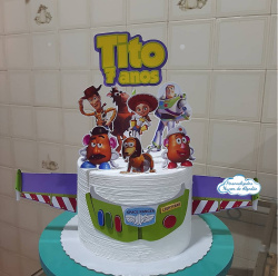 Topo de bolo Toy Story Buzz lightyear Topo de bolo Toy Story Buzz lightyear