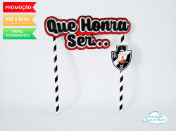 Topo de bolo Vasco Topo de bolo Vasco