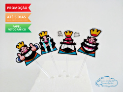 Topper de docinho Clash Royale - Desenho Topper de docinho Clash Royale - Desenho