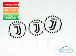 Topper de docinho Juventus Topper de docinho Juventus