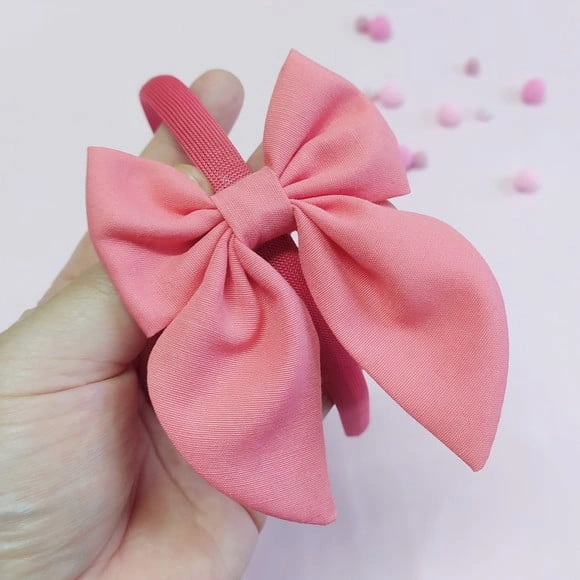 Tiara com Laço Bella Rosa