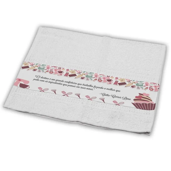 Toalhas Lavabo Personalizadas