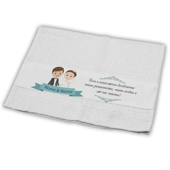 Toalhas Lavabo Personalizadas