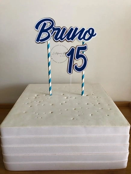 Topo de bolo aniversário