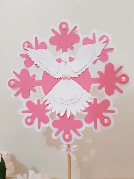 Topo de Bolo Batizado