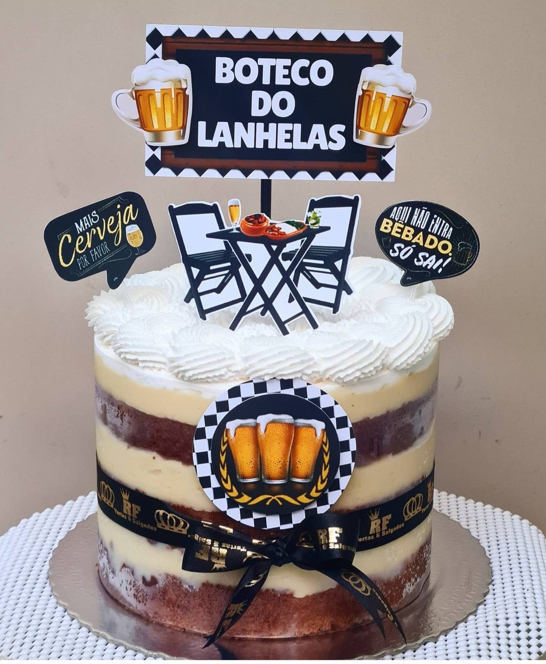 Topo de bolo - Boteco