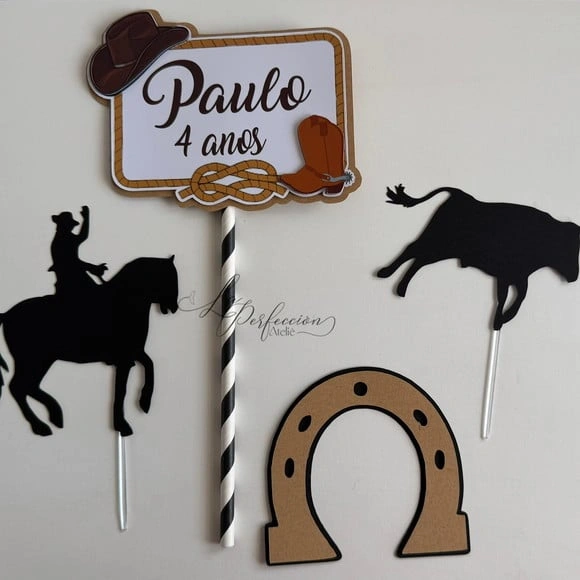 Topo de Bolo Cavalo
