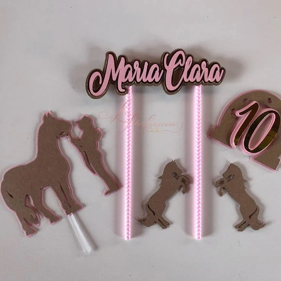 Topo de Bolo Cavalo