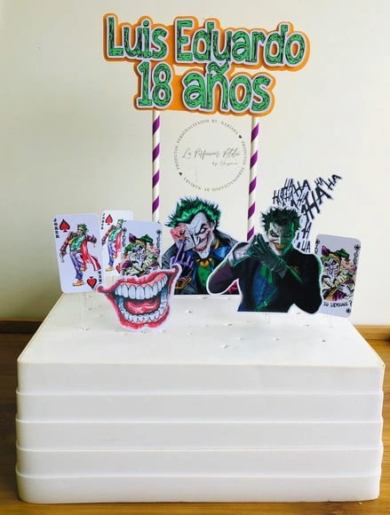 Topo de bolo Coringa