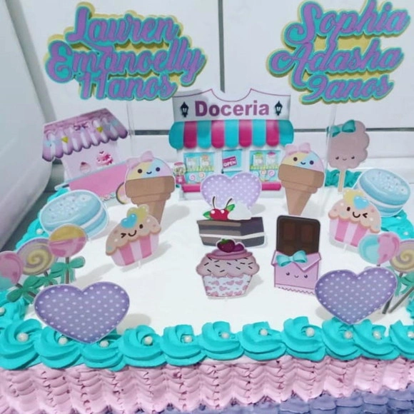Topo de Bolo Doces
