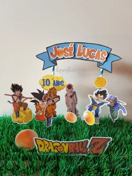 Topo de Bolo Dragon Ball Z