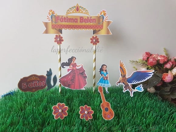 Topo de bolo elena de avalor
