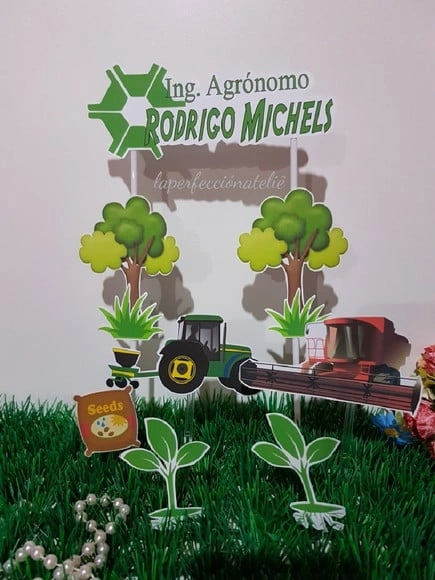 Topo de Bolo Engenheiro Agrônomo