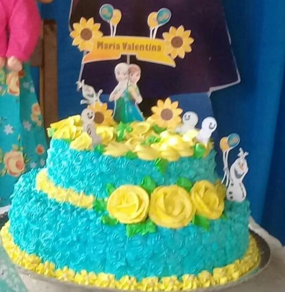 Topo de Bolo Frozen