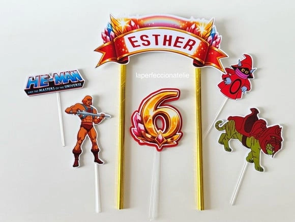 Topo de Bolo He-man