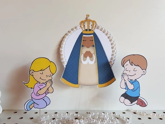 Topo de Bolo Nossa Senhora Aparecida