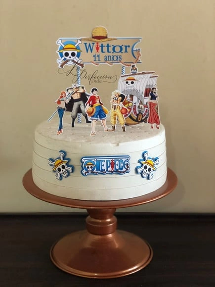 Topo De Bolo One Piece