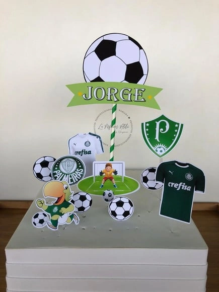 Topo de bolo palmeira