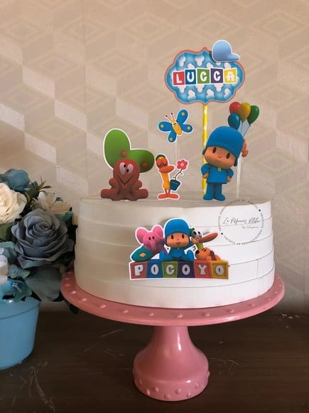 Topo de Bolo Pocoyo