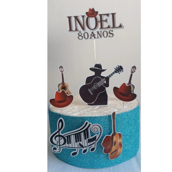 Topo de Bolo Viola