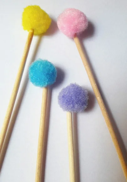 Topo de Bolo Pompom